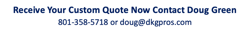 Contact information for insurance quote via phone or email.