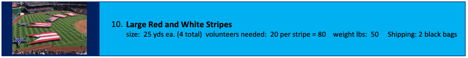A call for volunteers to help with zebra stripe painting.