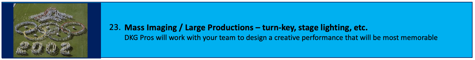 A slide titled 'Productions – tu' with a blue background and partial text about design.